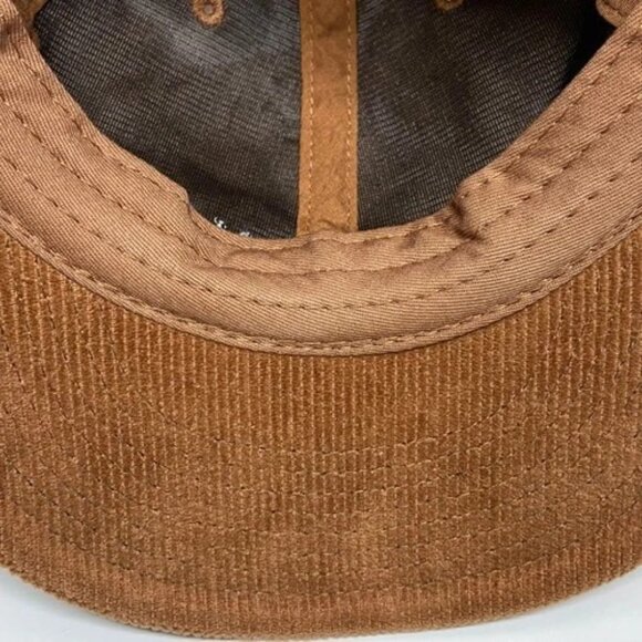 Diamond Supply Co Corduroy Slide Back Hat Brown Adjustable Embroidered Logo EUC - Picture 10 of 12